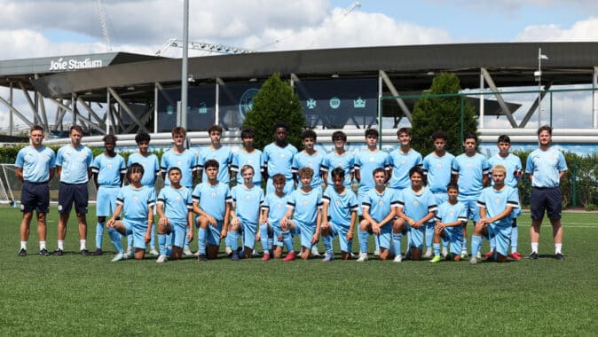 Camp football Manchester City