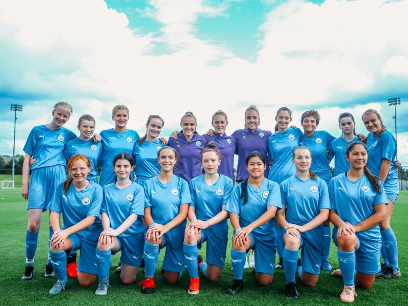 Girls soccer camp