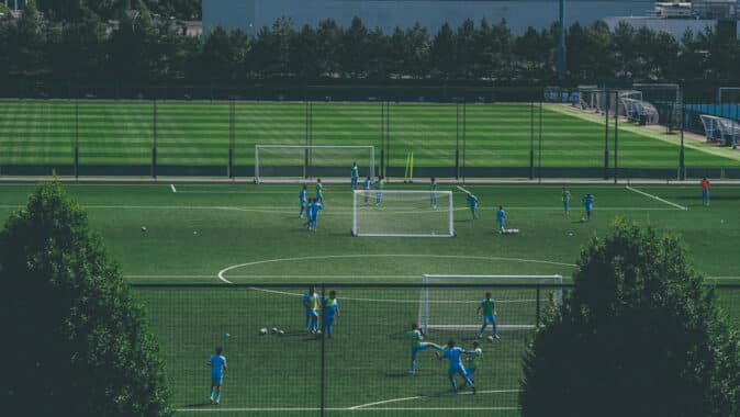 Stage de football Manchester