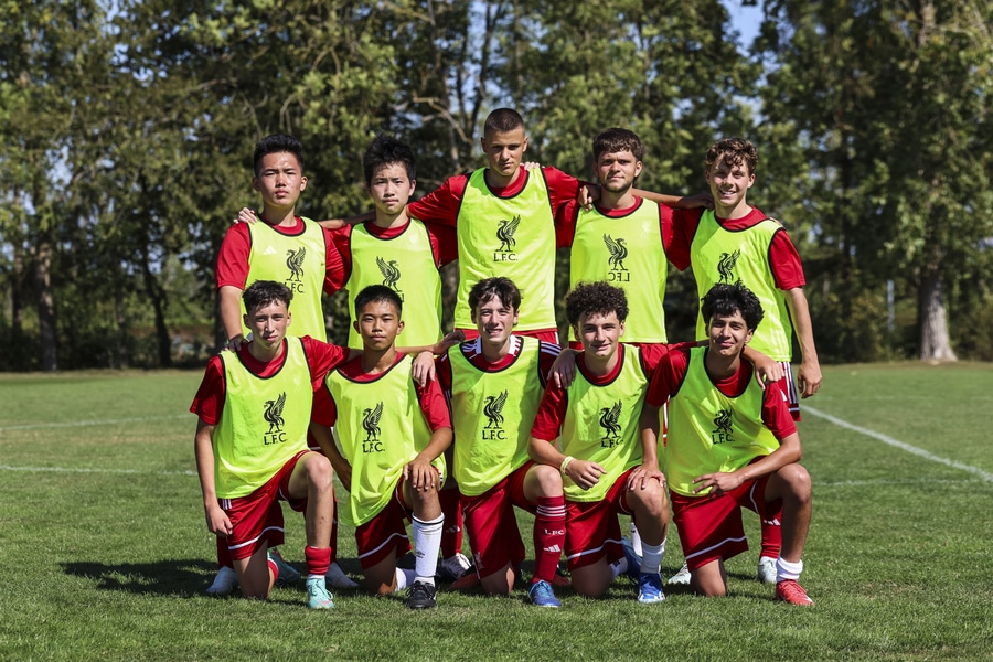 Camp de foot Liverpool