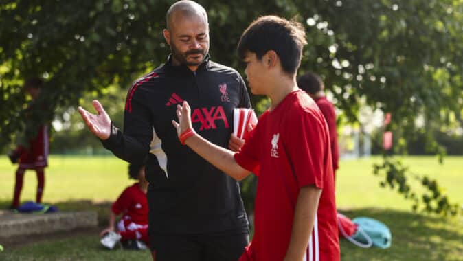 Stage de foot Liverpool