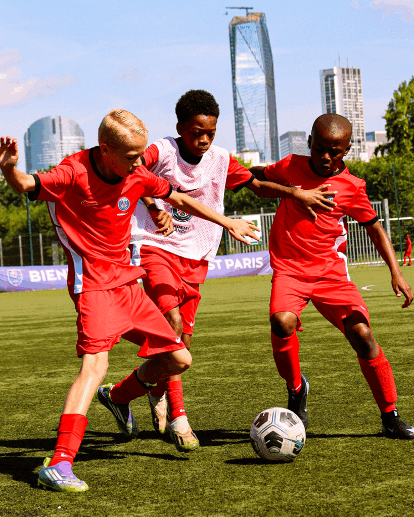 Stage de football PSG Academy