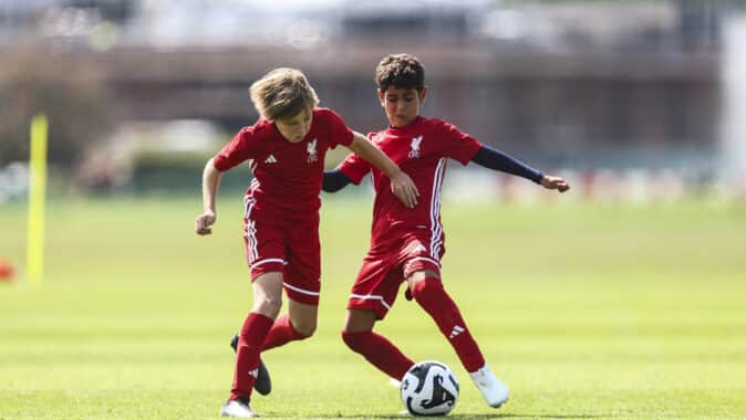 Stage football Liverpool