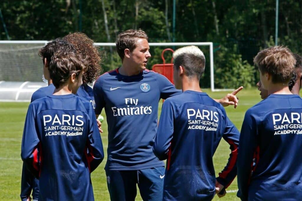 Football camp PSG Paris