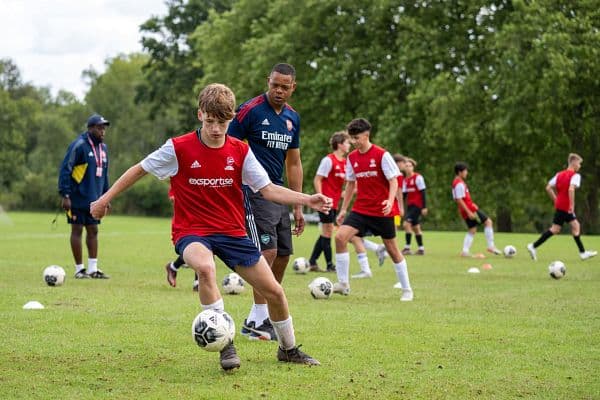 Camp été arsenal angleterre