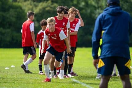 Camp foot arsenal angleterre.