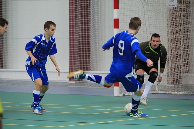 futsal football en salle