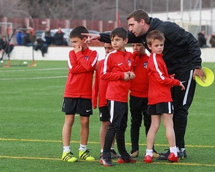 Stage de football Atletico de Madrid