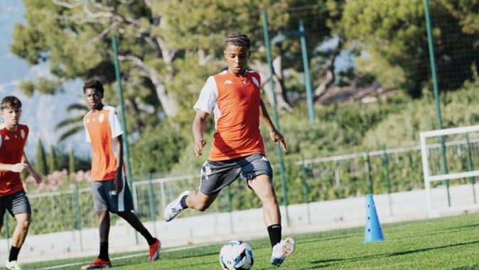 Camp football AS Monaco