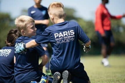 Stage de foot PSG Academy UK