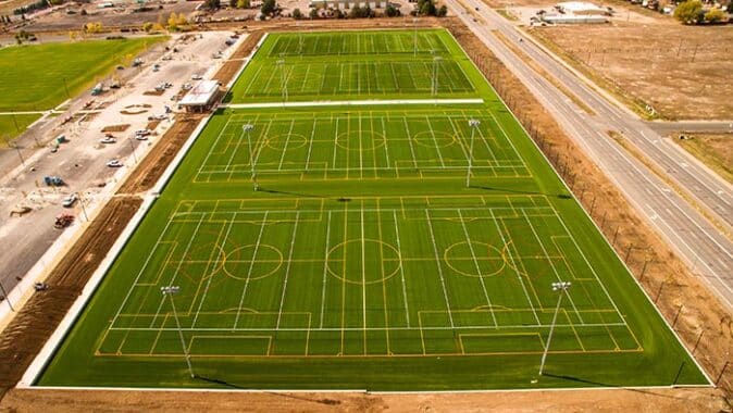Aurora Sports Park soccer fields