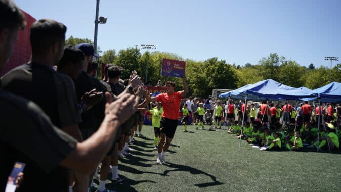 célébration barça academy