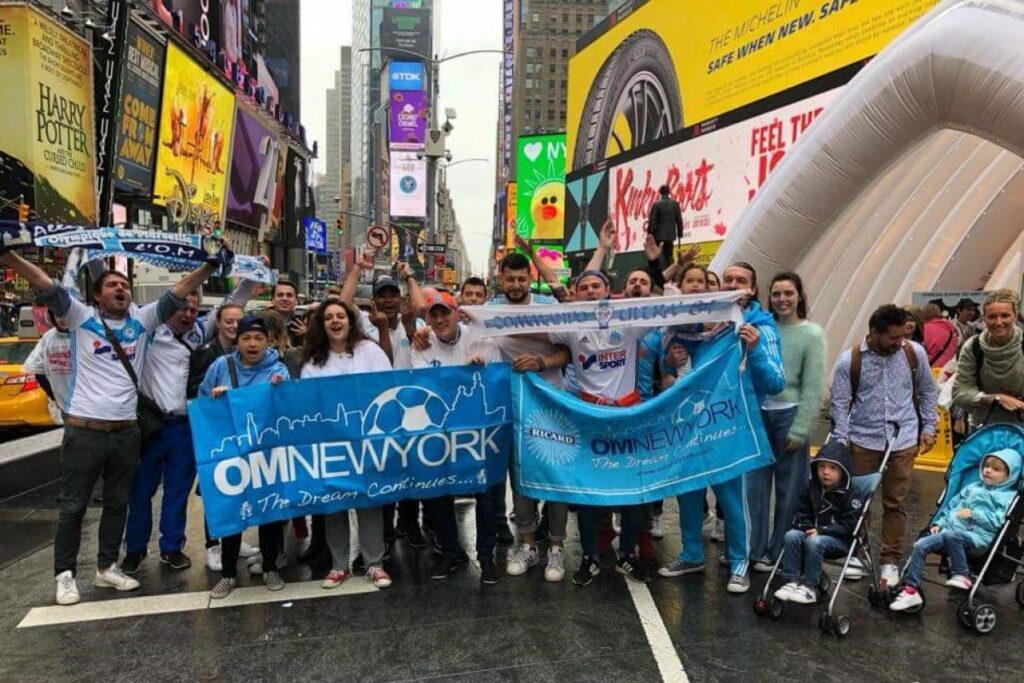 OM New York fans