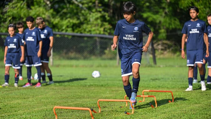 Stage de foot PSG Virginie Stage de foot PSG Virginie