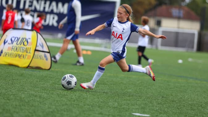 Stage de football Tottenham