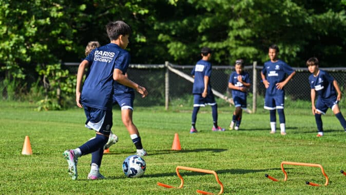 Stage football PSG Virginie Stage football PSG Virginie