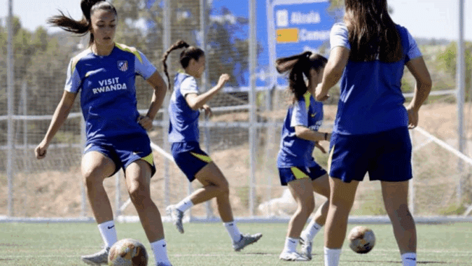 Stage de football Atletico Madrid