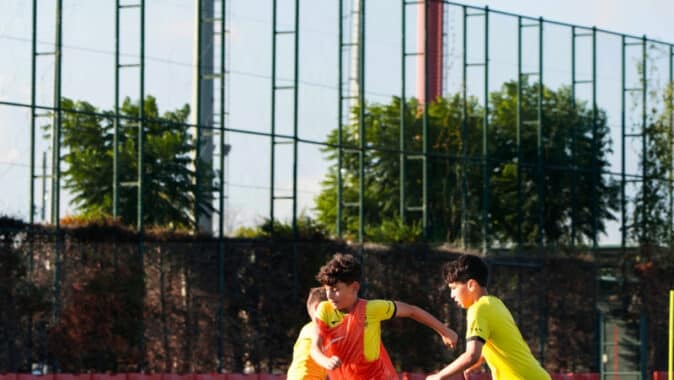 Stage de football FC Barcelone