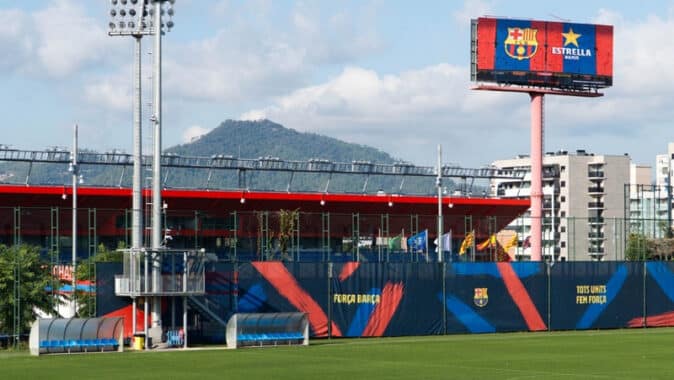 Stage foot Barcelone